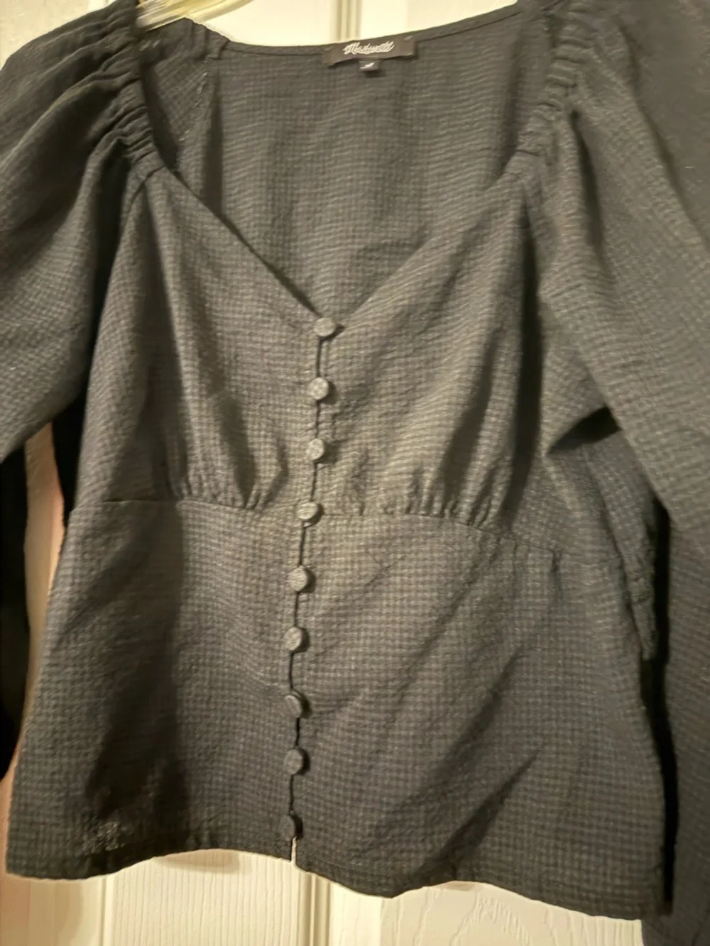Madewell feminine blouse